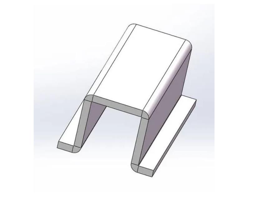 五莲U型槽折弯件